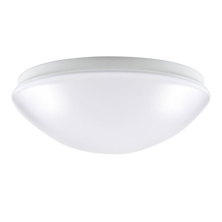 DESIGNERS FOUNTAIN 11 inch 1-Light White Selectable LED Puff Flush Mount EV1011C5C-06
